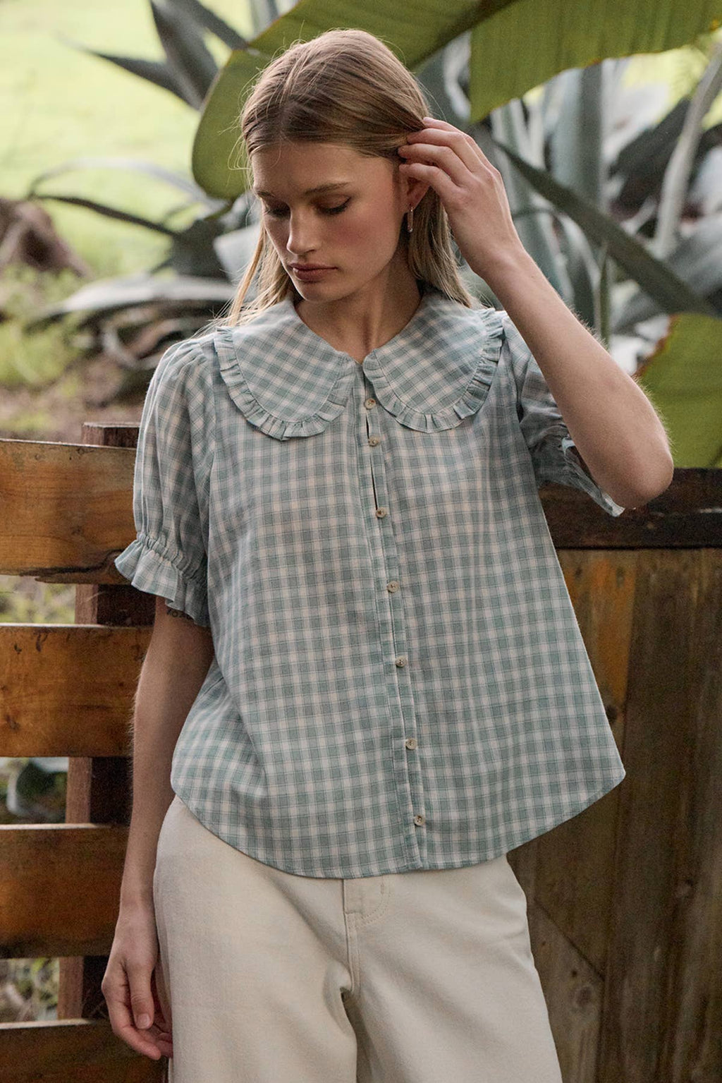 Ruffled Feathers Blouse