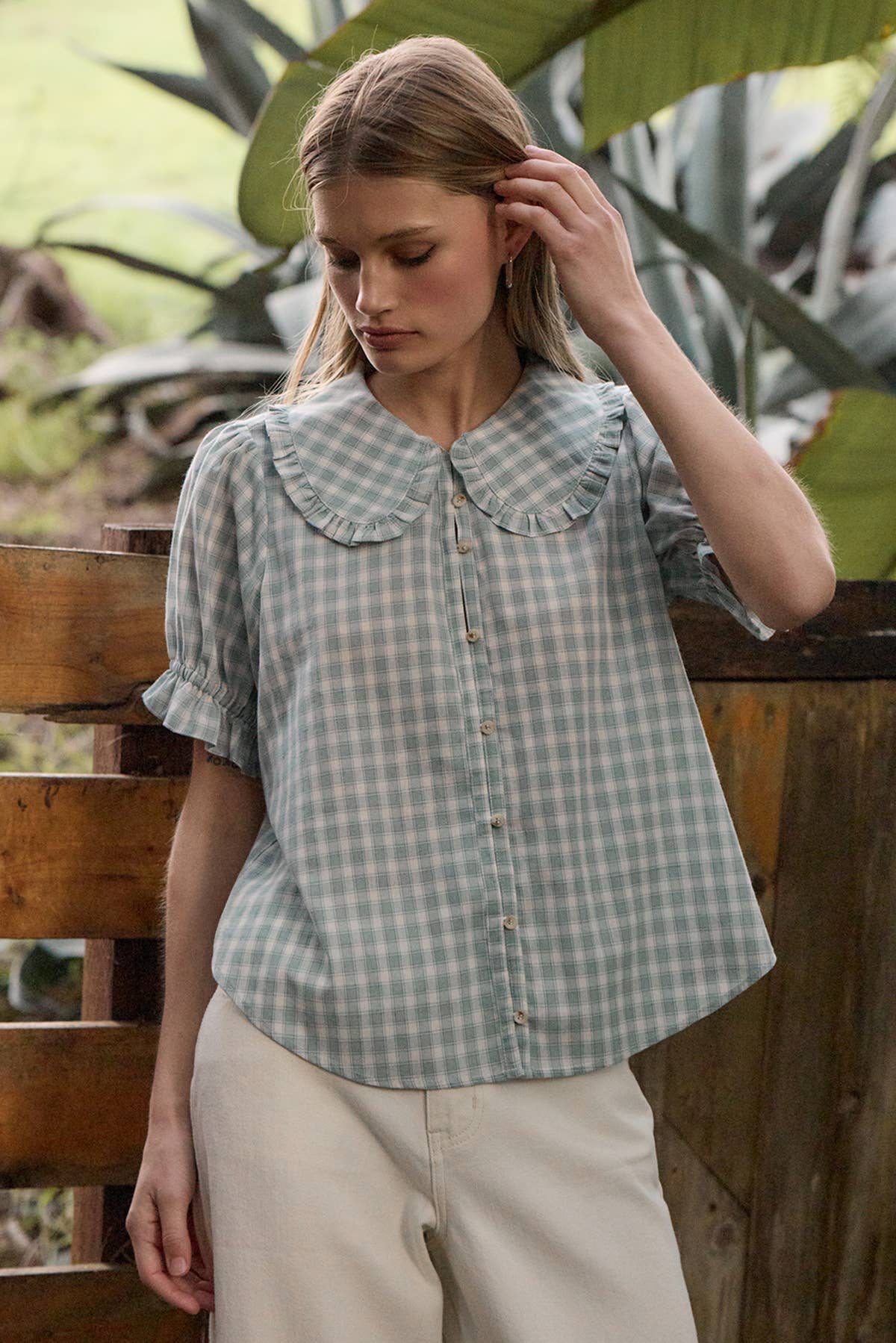 Ruffled Feathers Blouse