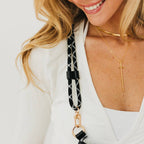 Randi Rope Strap: Navy