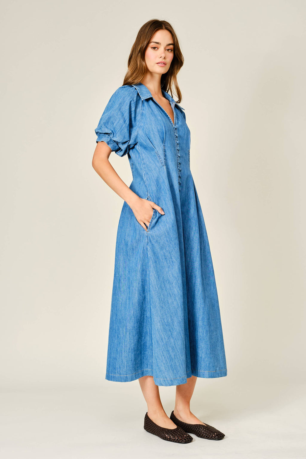 Birdie Denim Dress