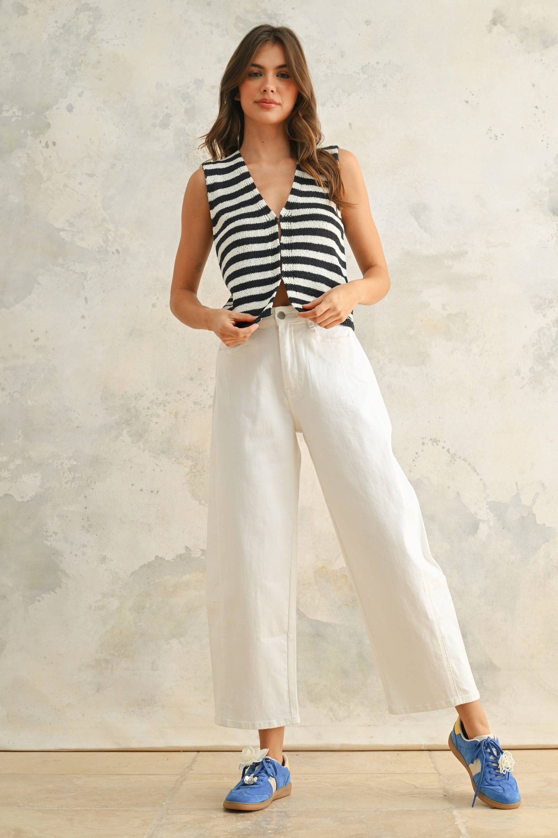 Larissa Loose Fit Denim Pants