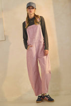 Pinstriped Overalls