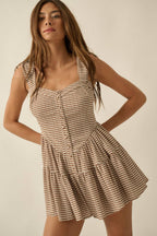Fit and Flare Romper