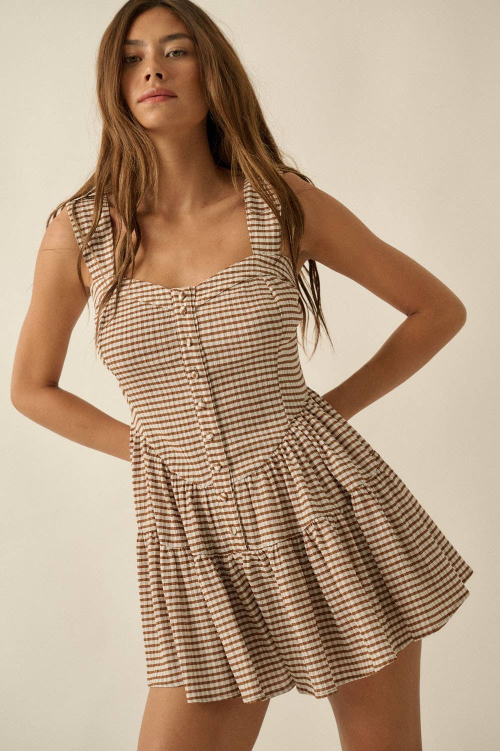 Fit and Flare Romper