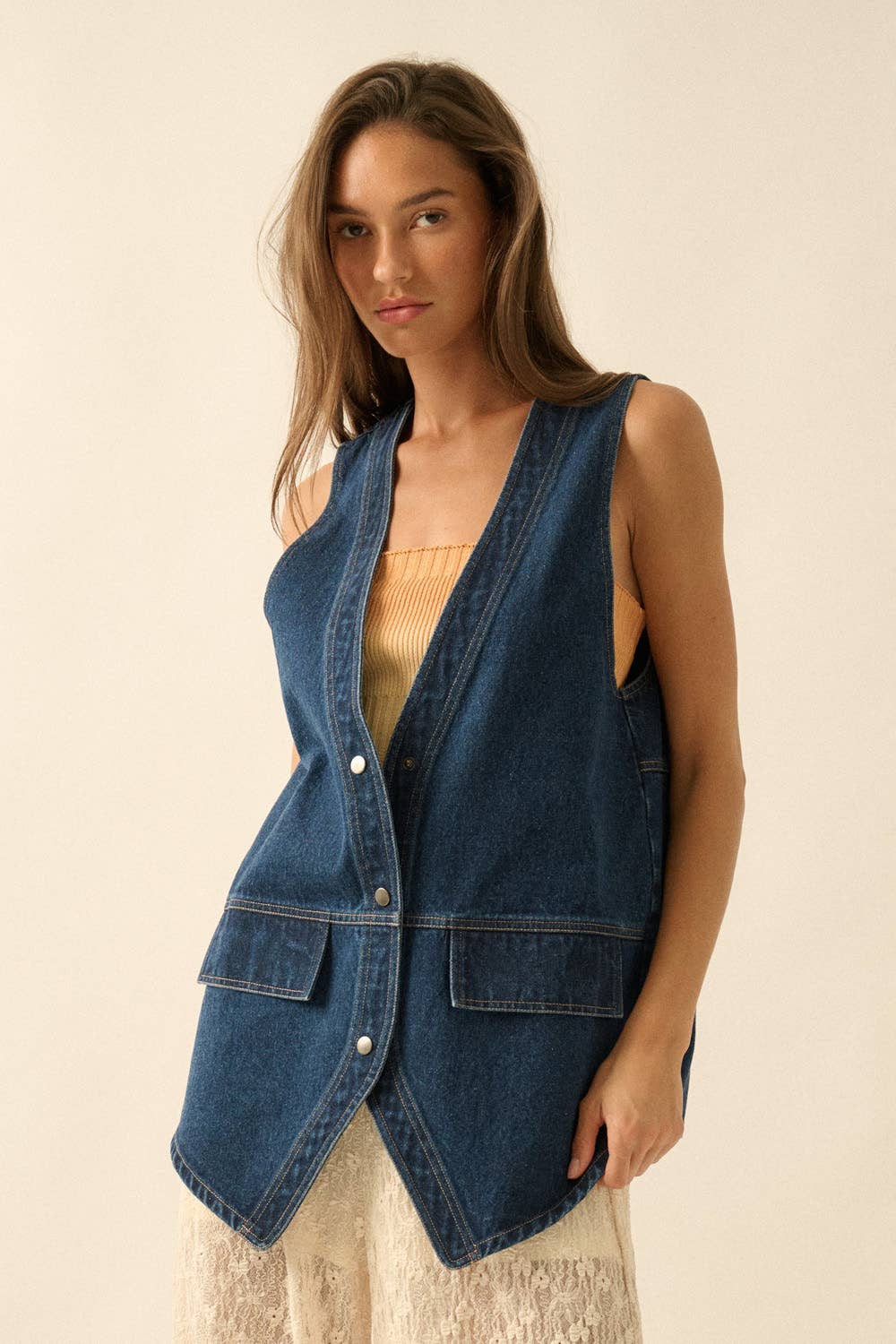 Denim Vest