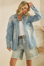 Hold Your Horses Denim Shirt