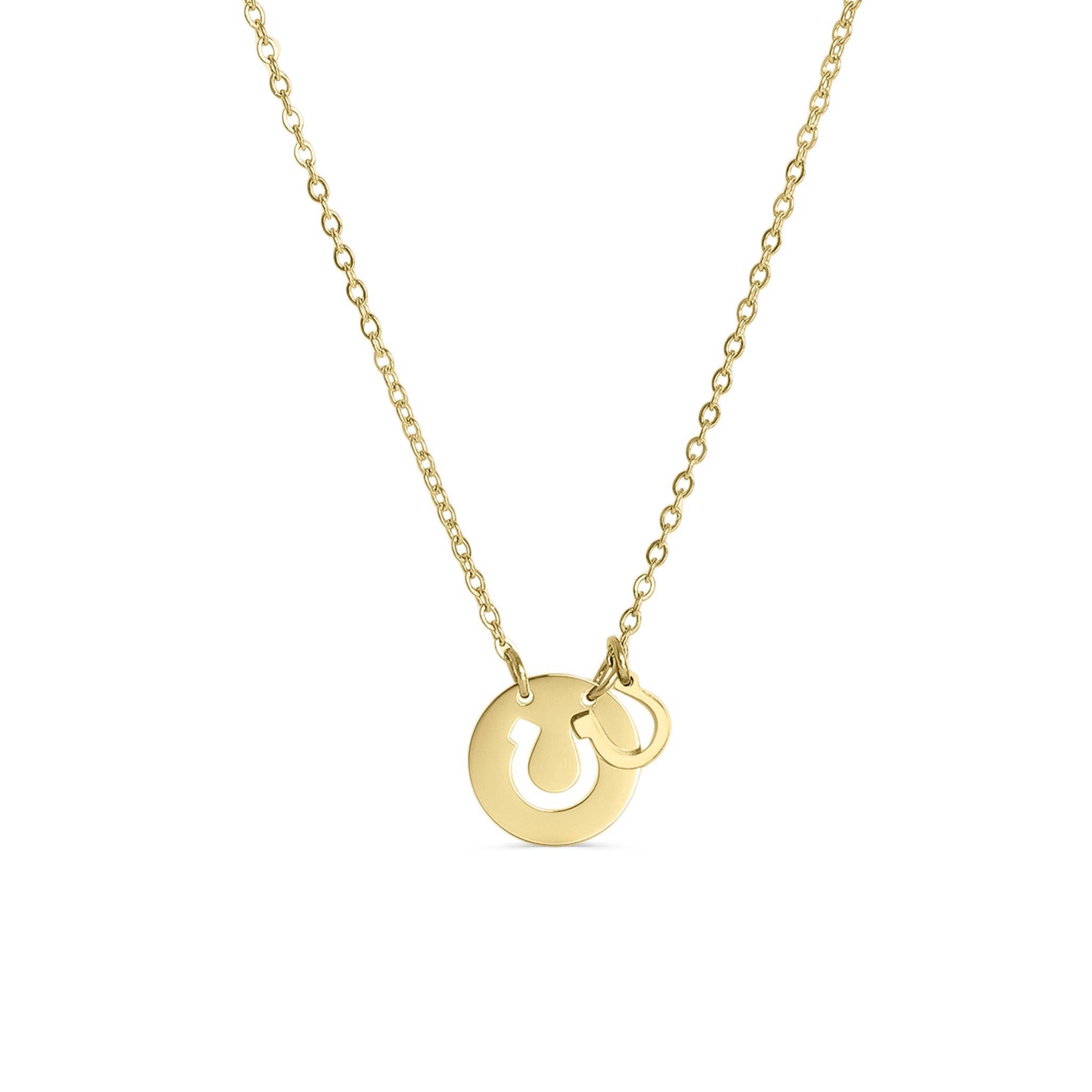 Horseshoe Charm Necklace