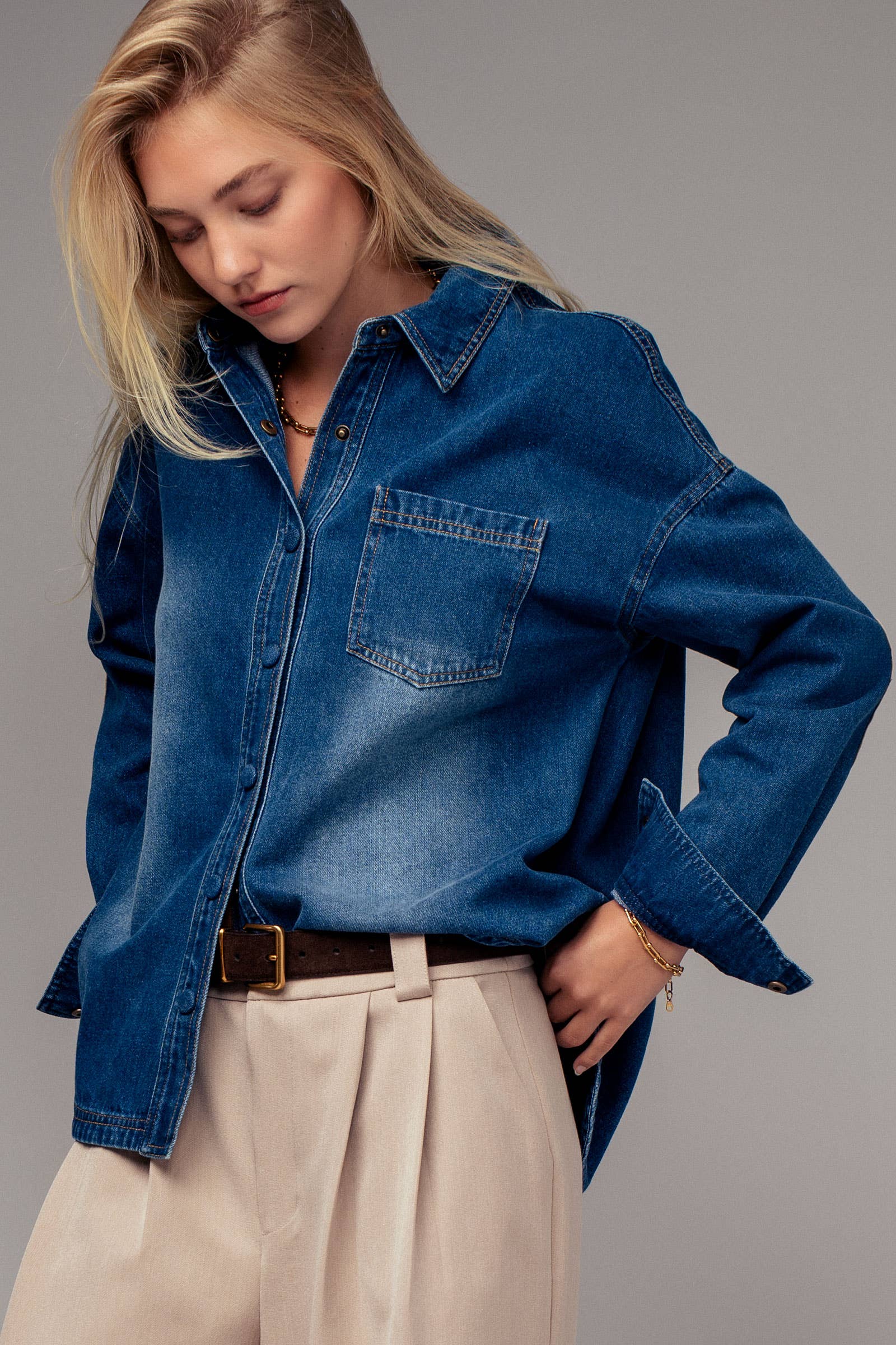 Hailey Denim Shirt