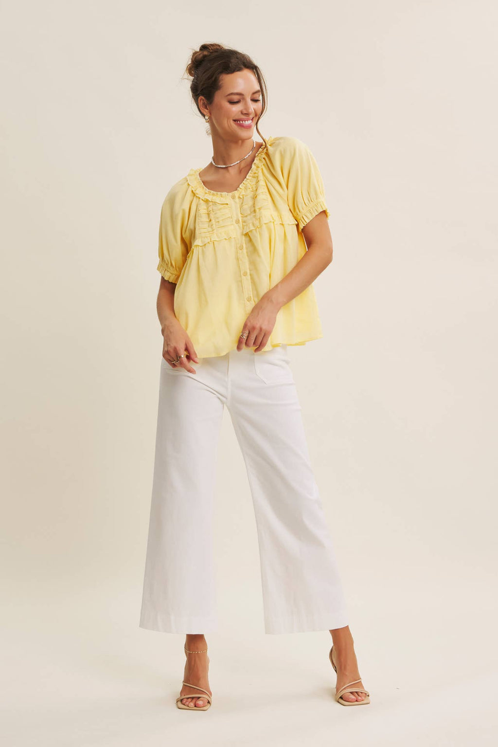 Sun's Out Ruffle Top