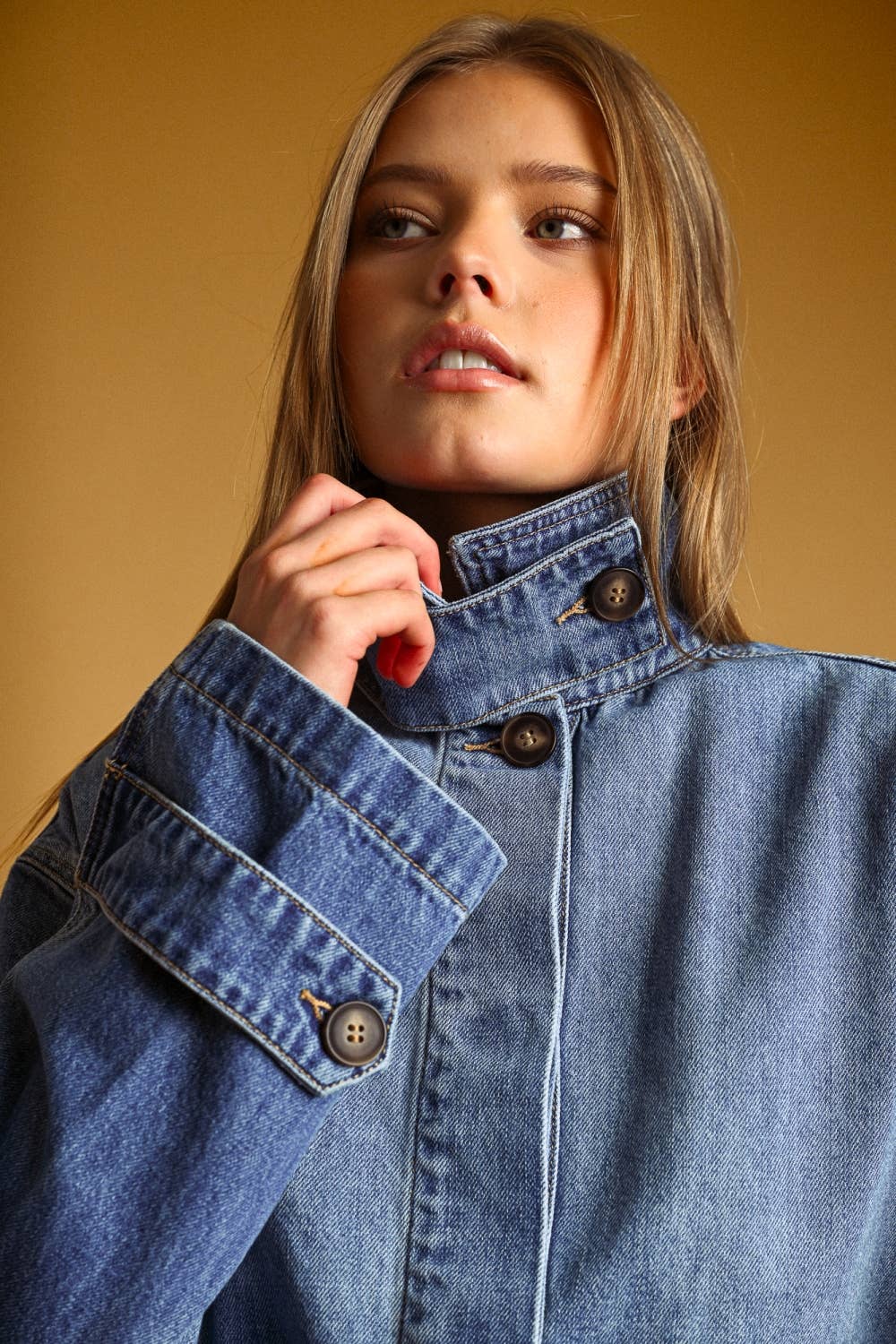 No Curfew Denim Jacket
