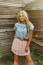 LINGO LACE SKORT