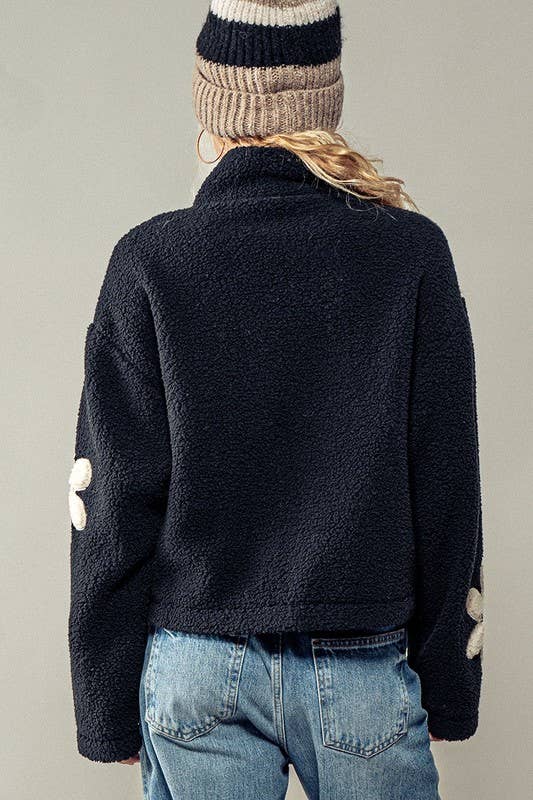 Mallory Fleece Zip Up Jacket
