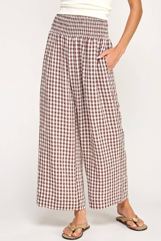 Linda Gingham Pants