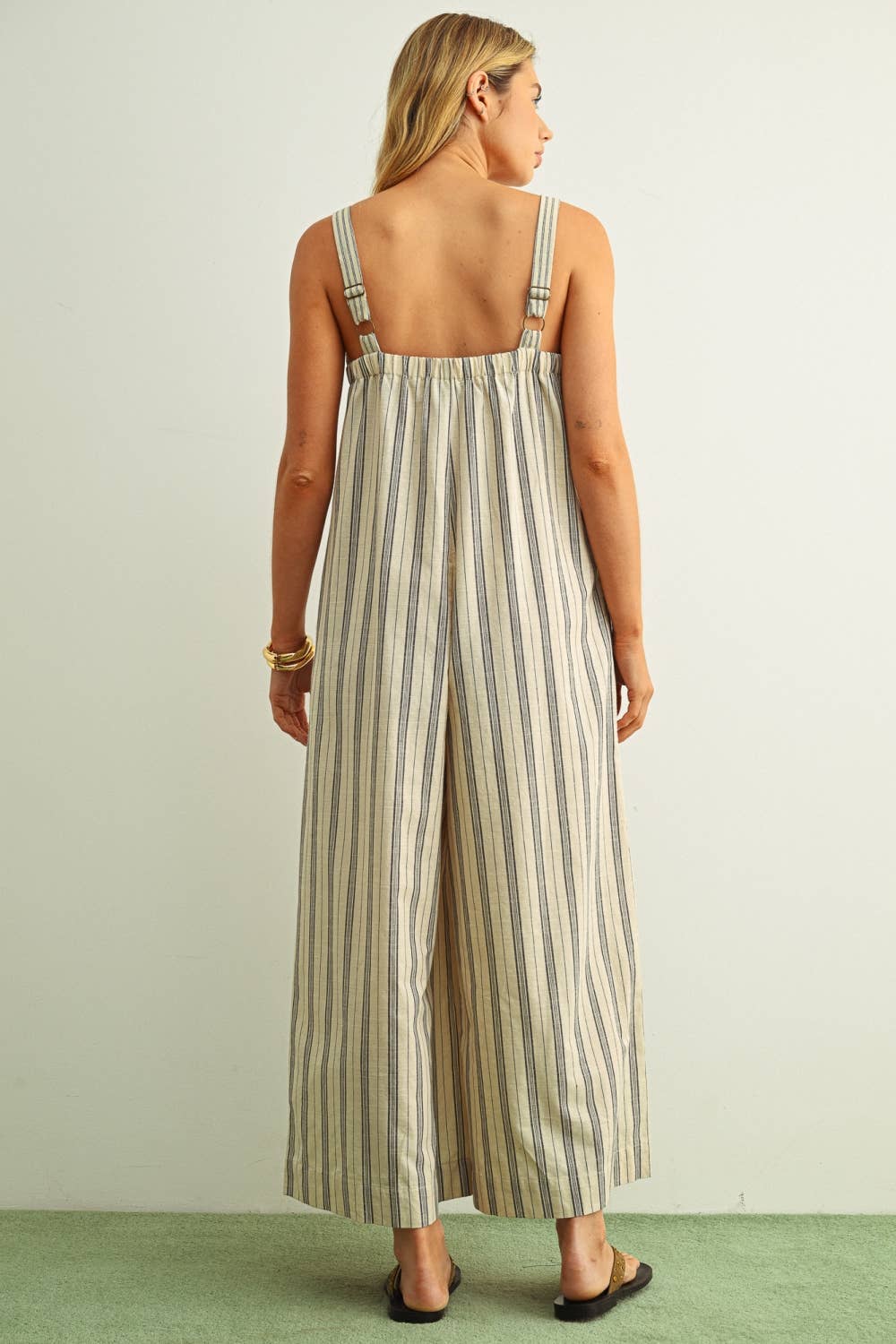 Stripe Tease Jumpsuit