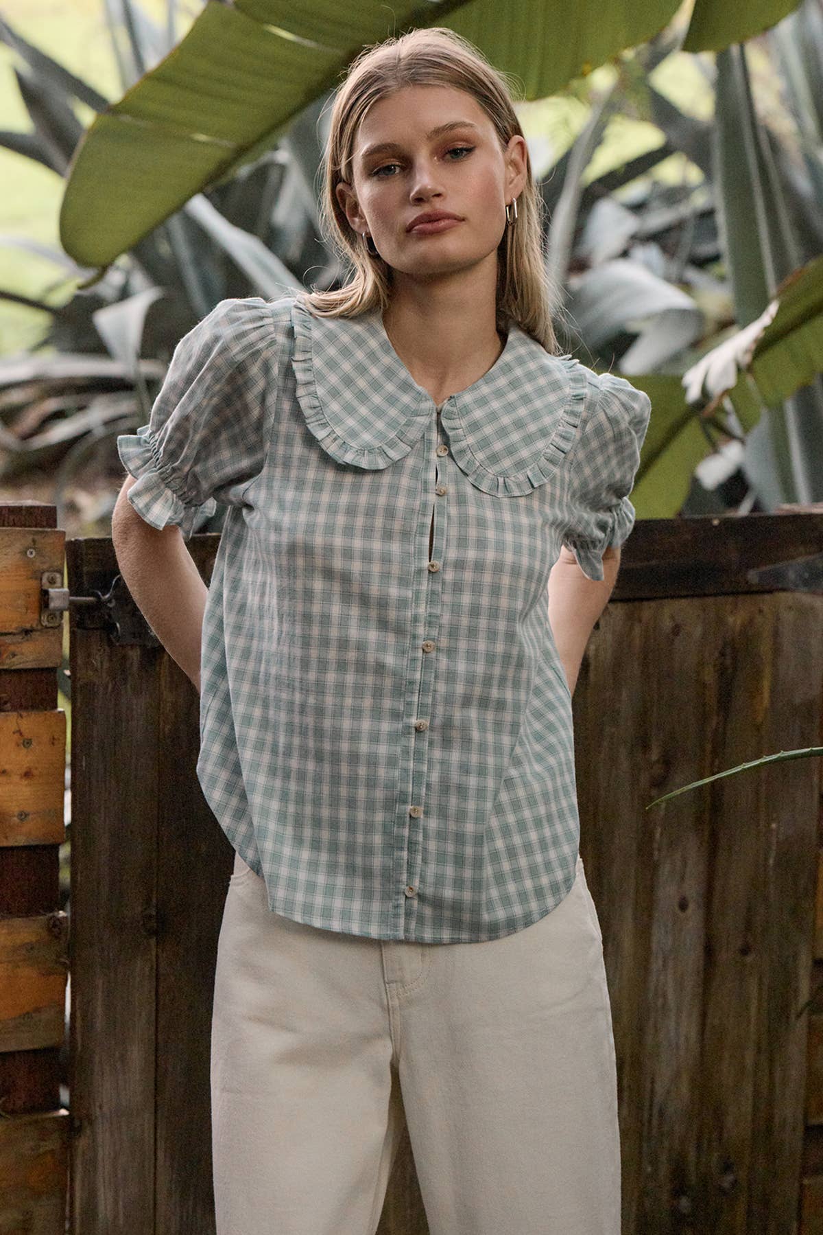 Ruffled Feathers Blouse