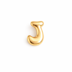 Balloon Letter Initial Brooch