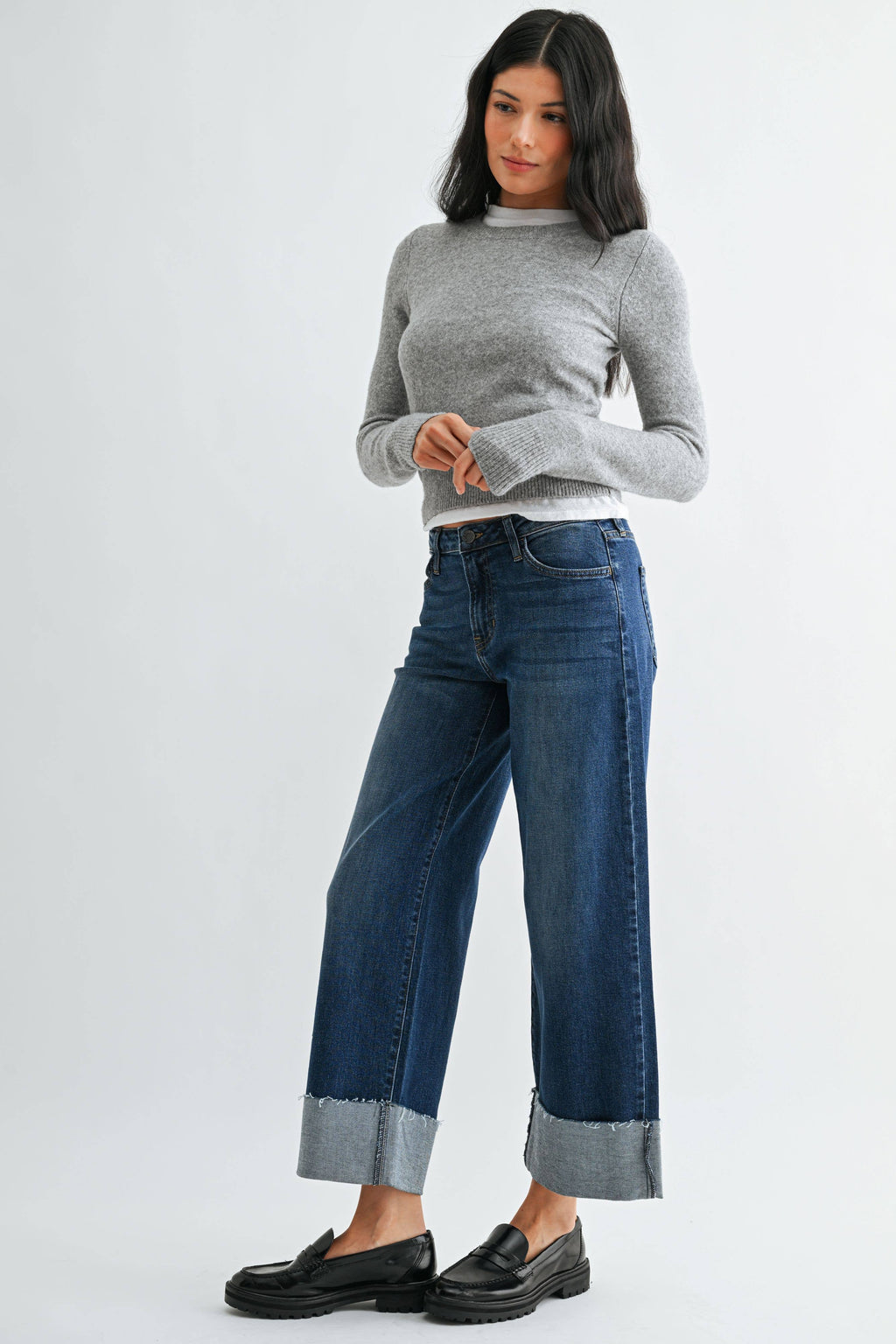 Sharp Cuffs Jeans
