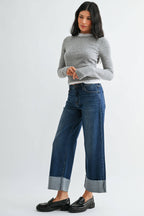 Sharp Cuffs Jeans