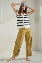Acid Washed Barrel Denim