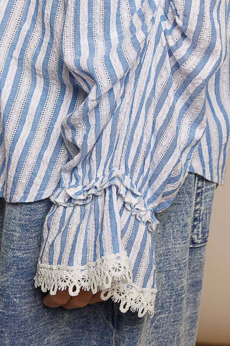 Frills & Thrills Button Down