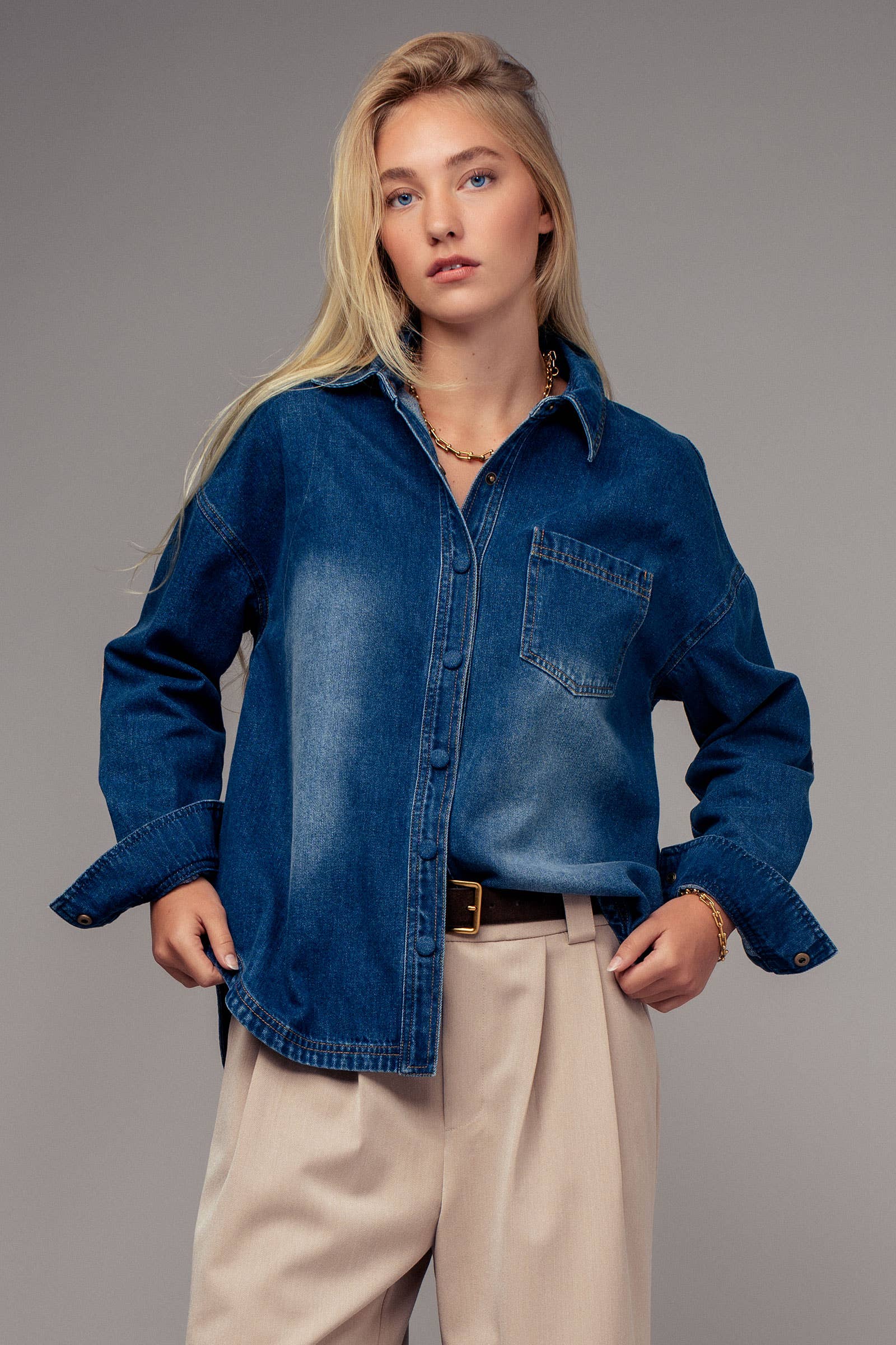 Hailey Denim Shirt