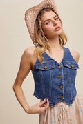 Hey Hay Denim Vest