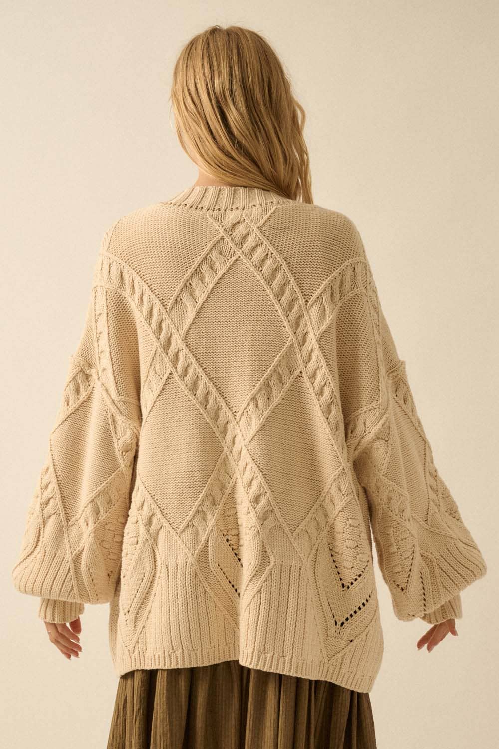Cable Knit Cardigan