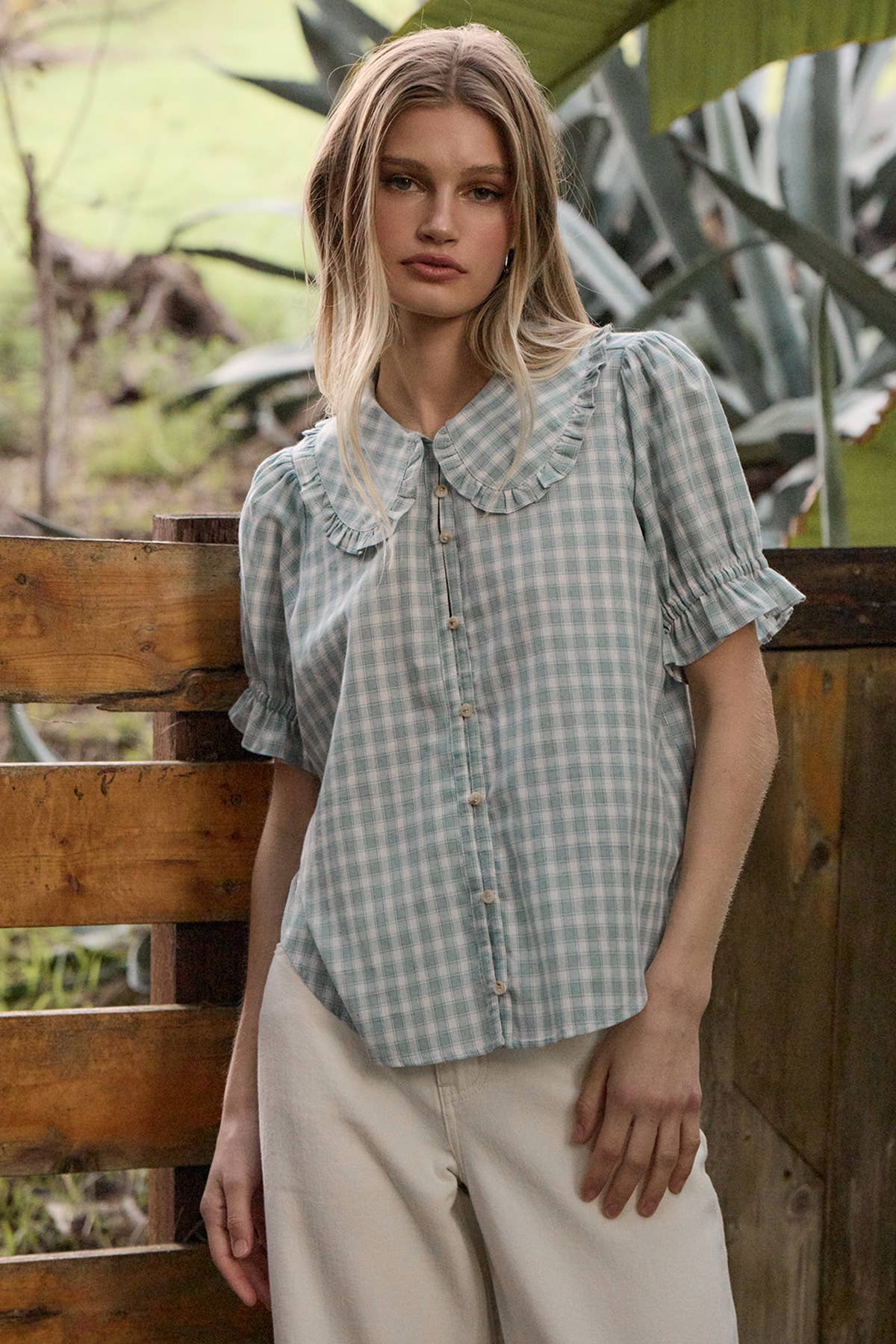 Ruffled Feathers Blouse