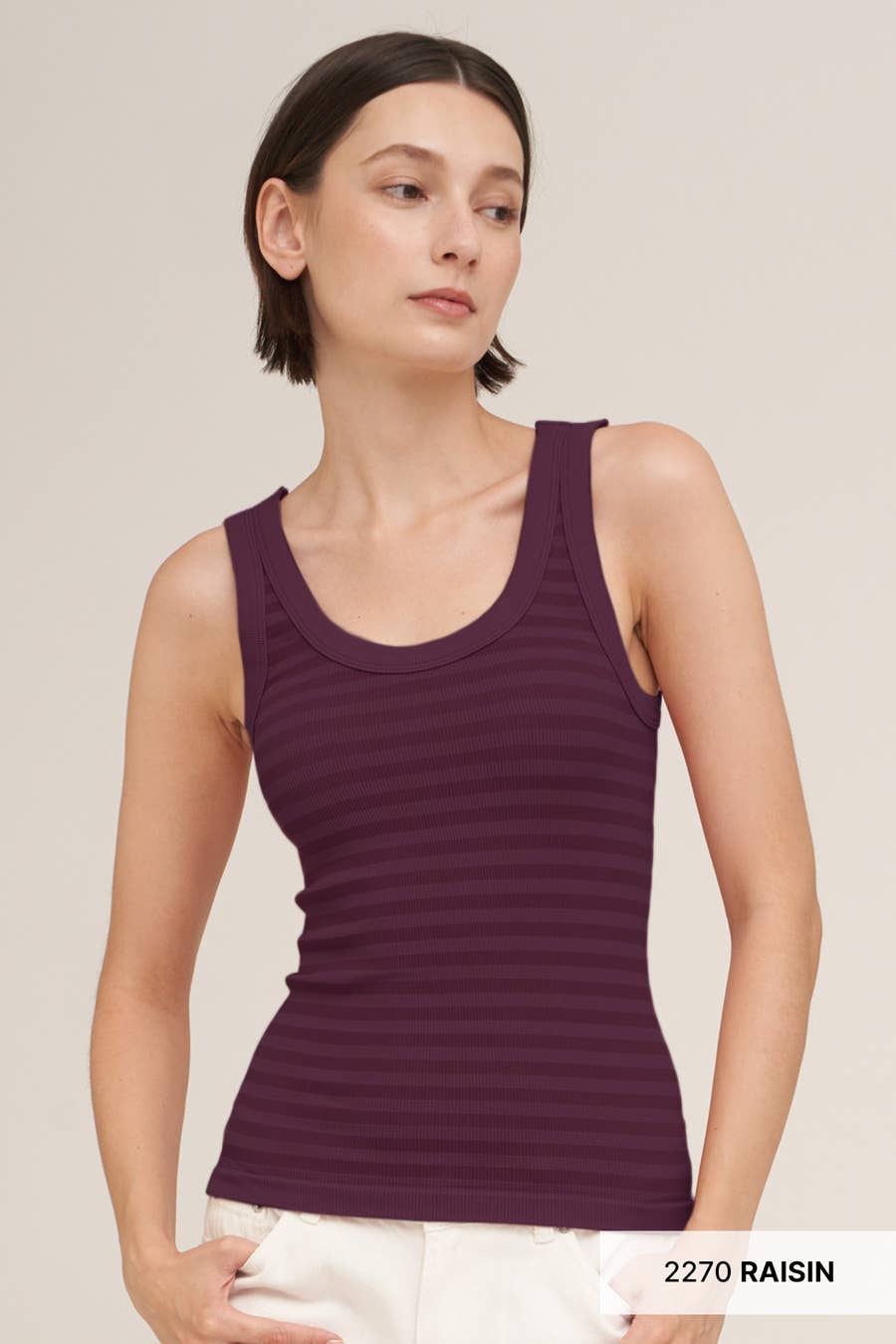 Two Ways Stripe Tank