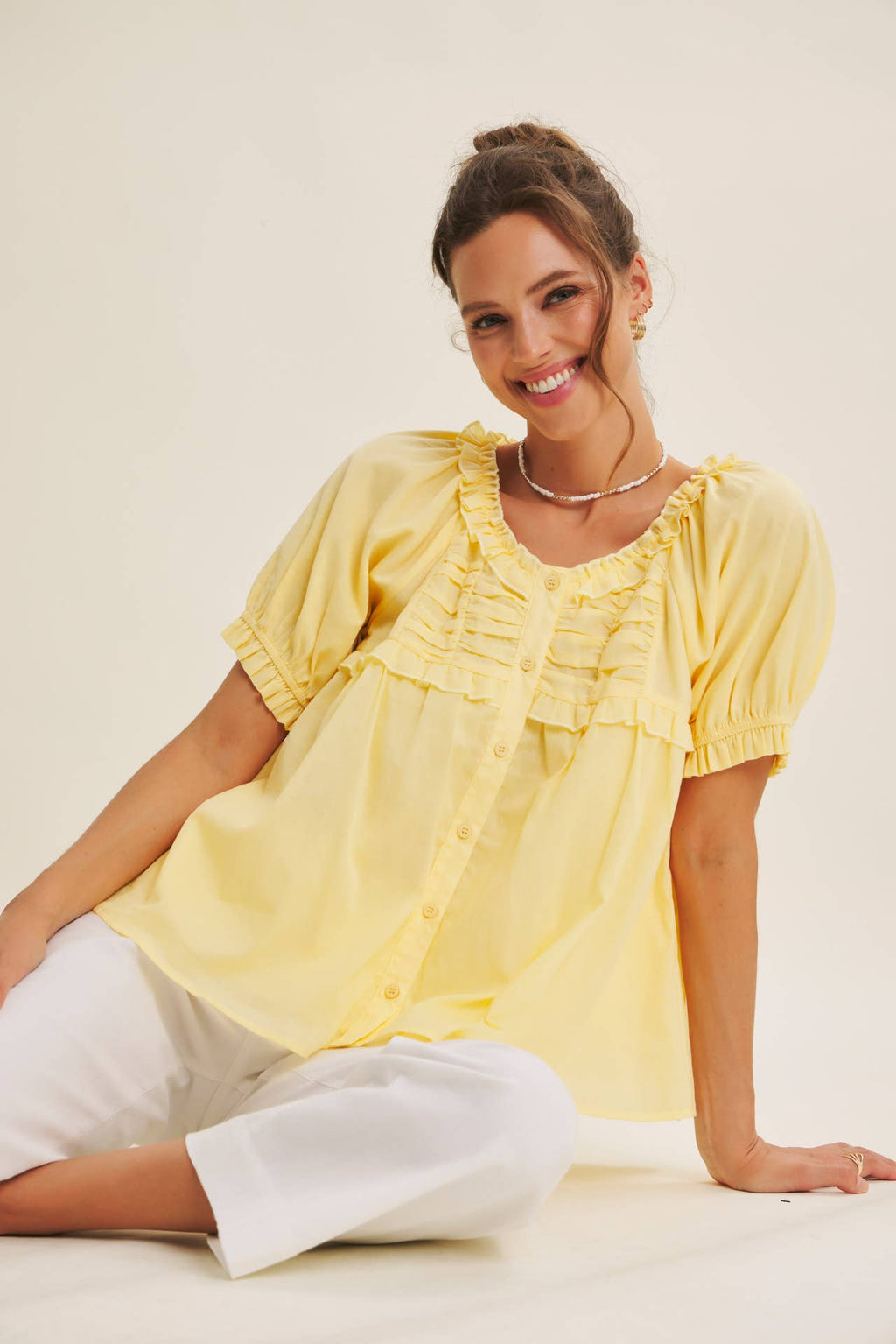 Sun's Out Ruffle Top