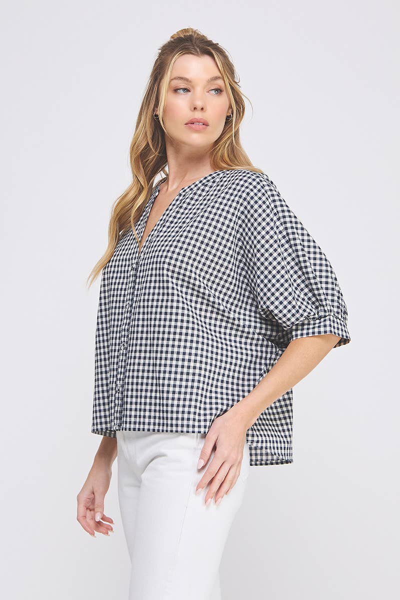 Mia Gingham Shirt