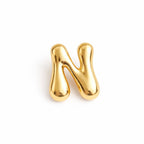 Balloon Letter Initial Brooch