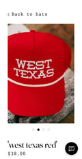 Boyhart West Texas Hat