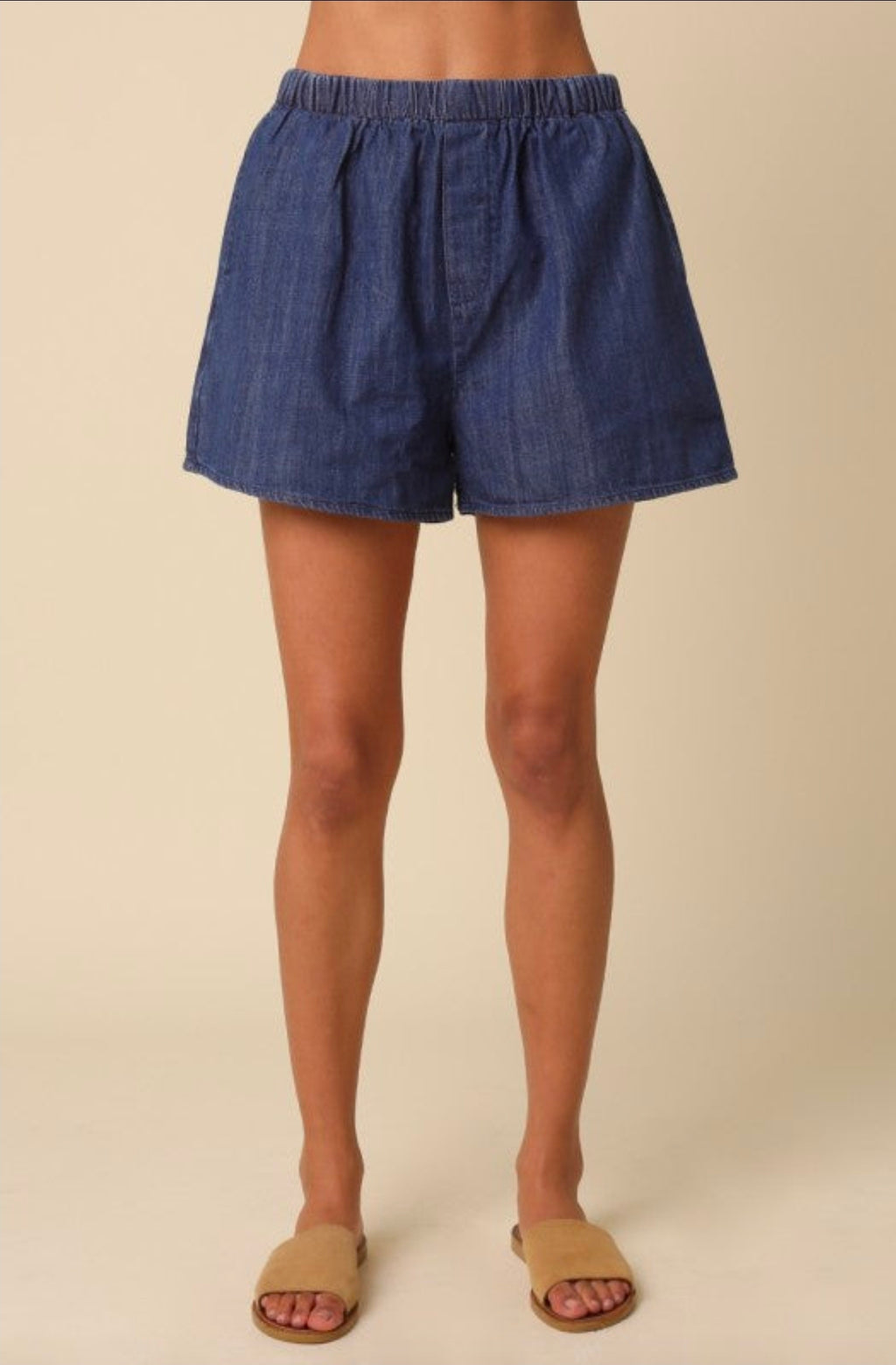 Carefree Denim Shorts