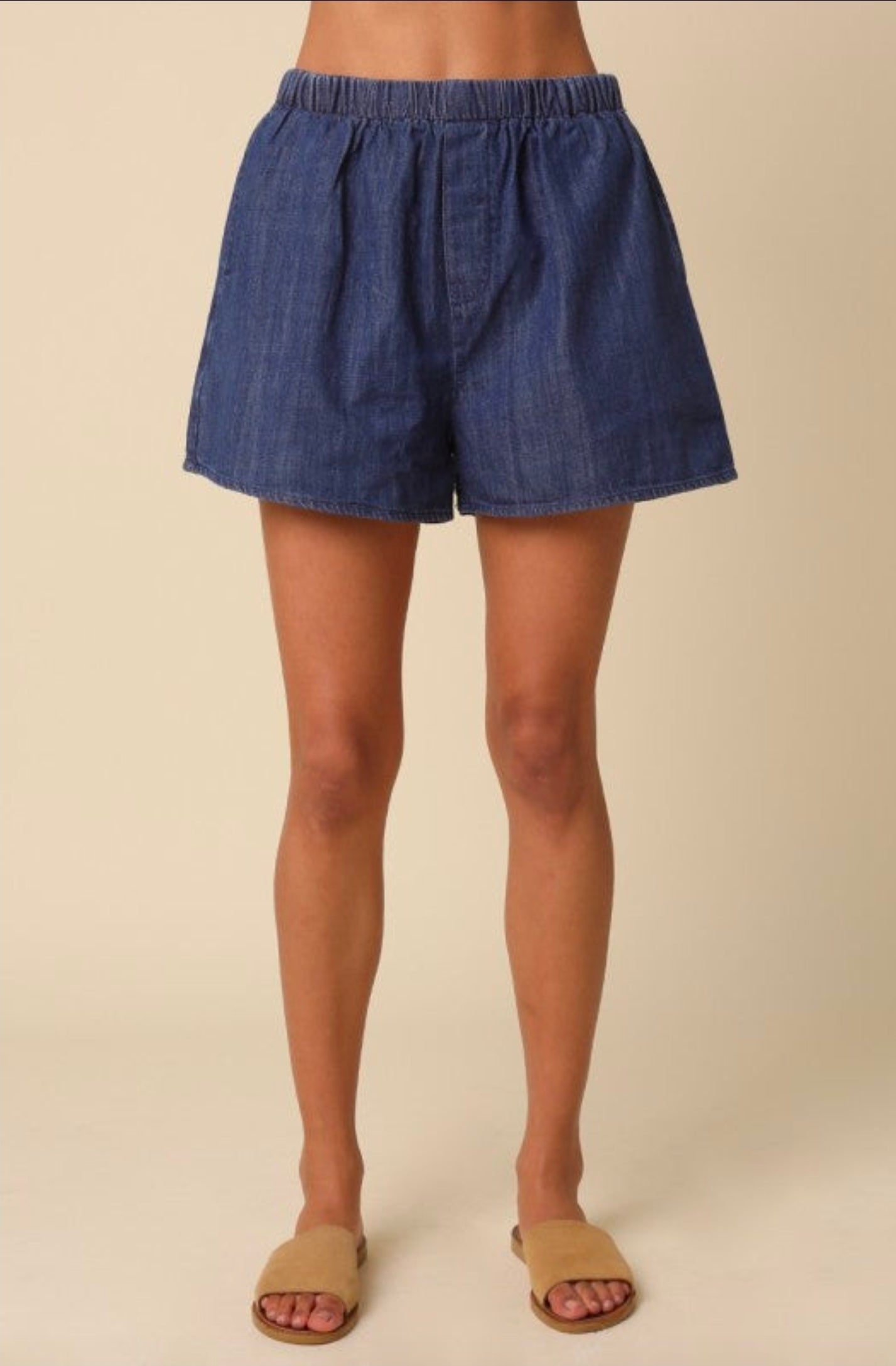 Carefree Denim Shorts