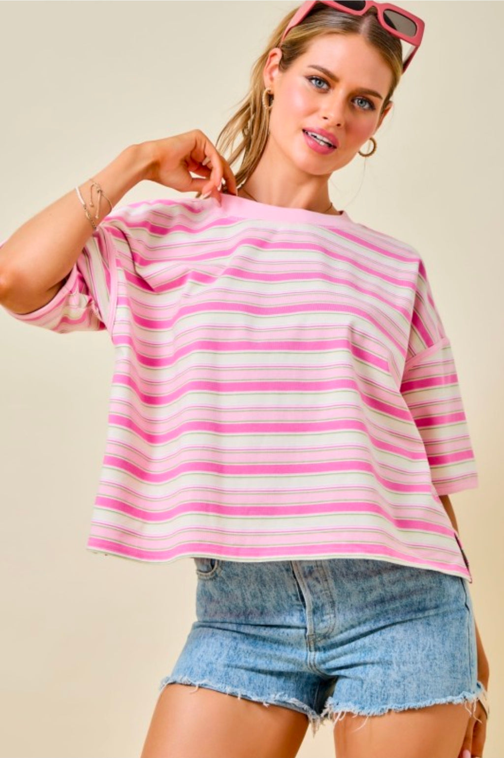 Pretty In Stripes Top