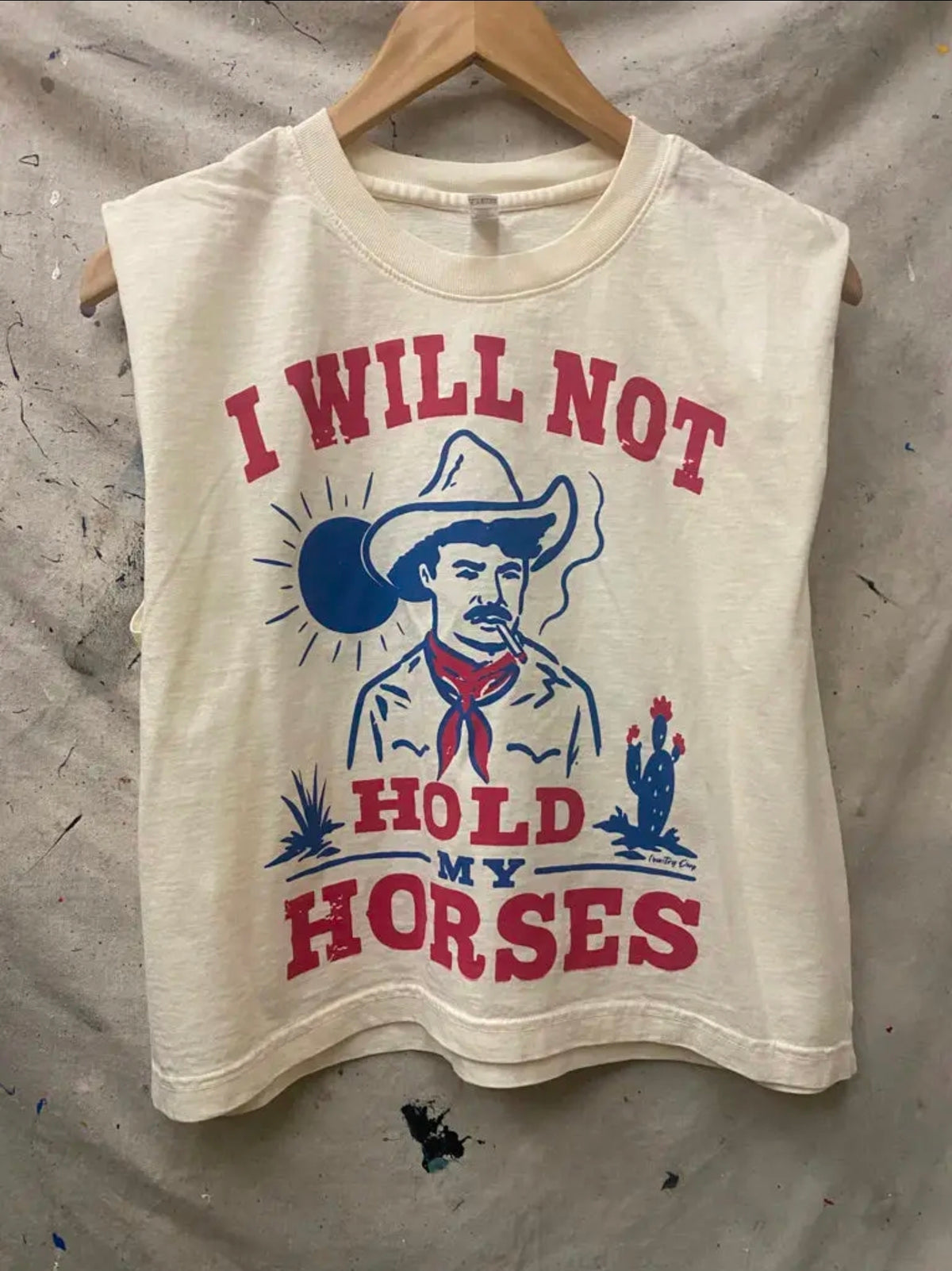 Hold My Horses Tank Top