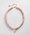 Baublebar Janette Beaded Ring Necklace - Light Pink