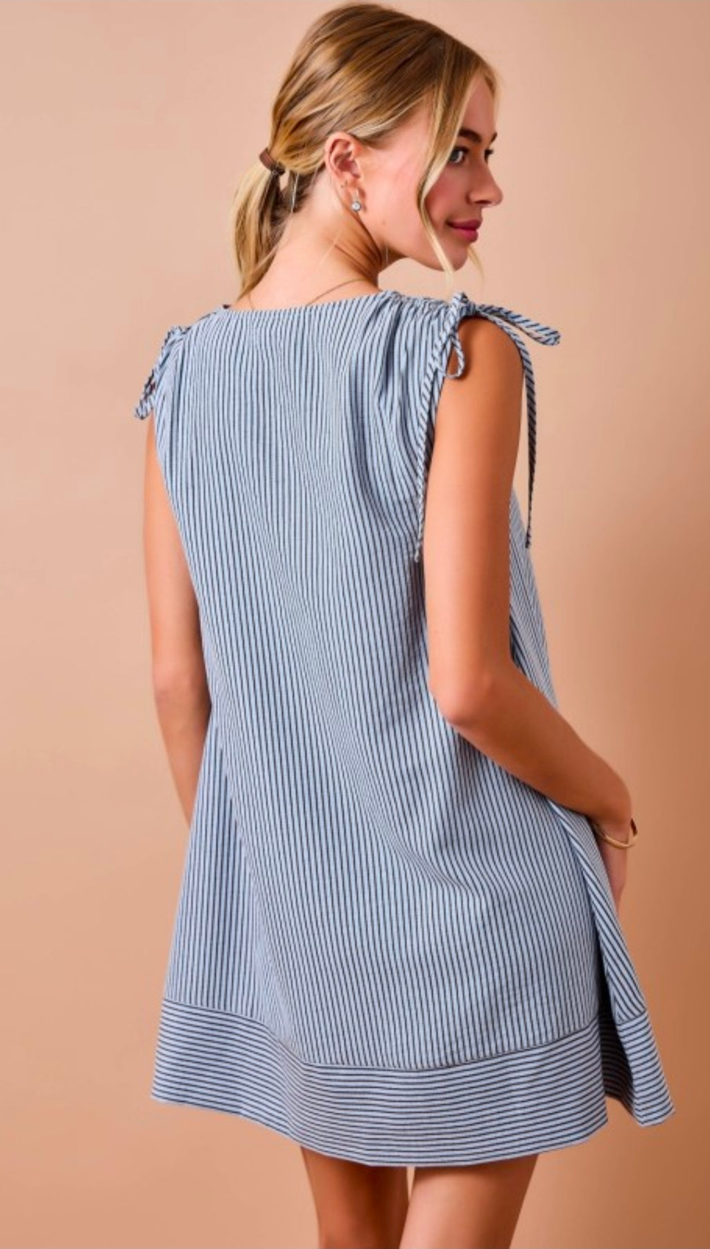 Line 'Em Up Dress