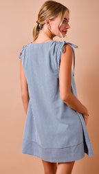 Line 'Em Up Dress
