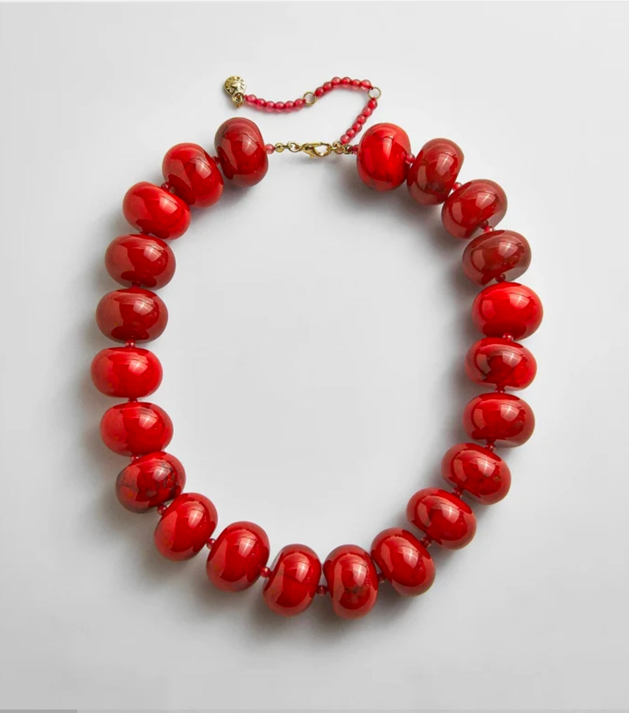 Baublebar Joan Semi-Precious Necklace - RedJasper