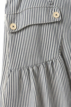 Lotus Striped Balloon Jeans