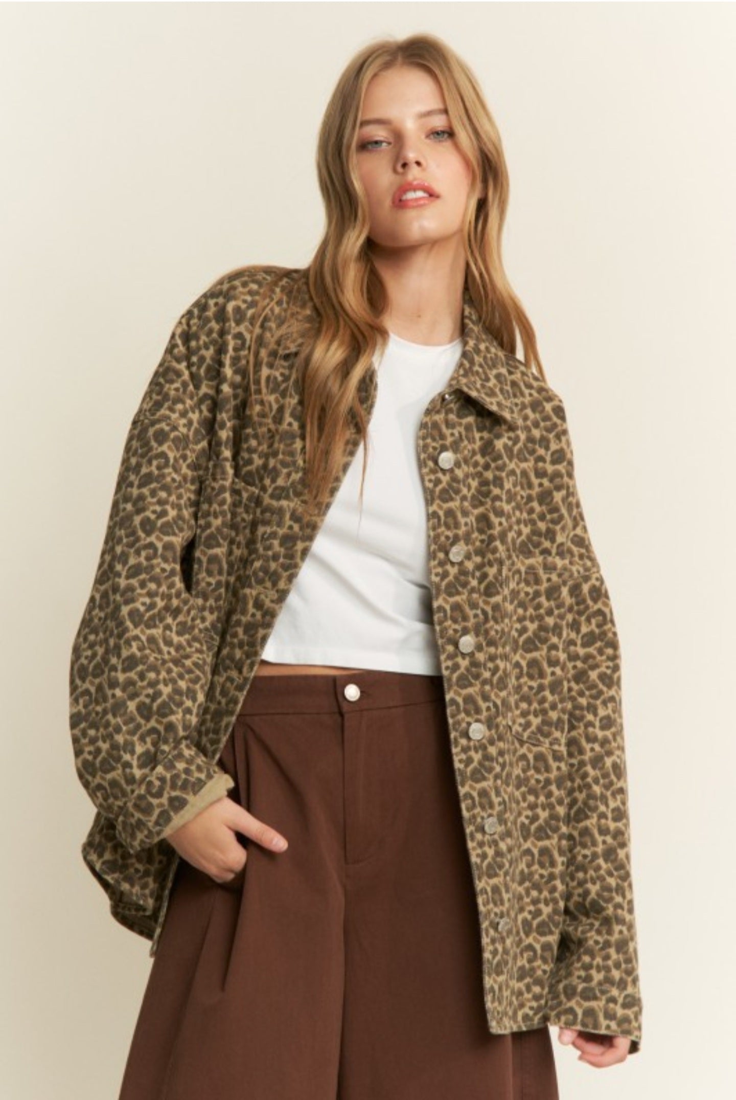 Leopard Print Shacket